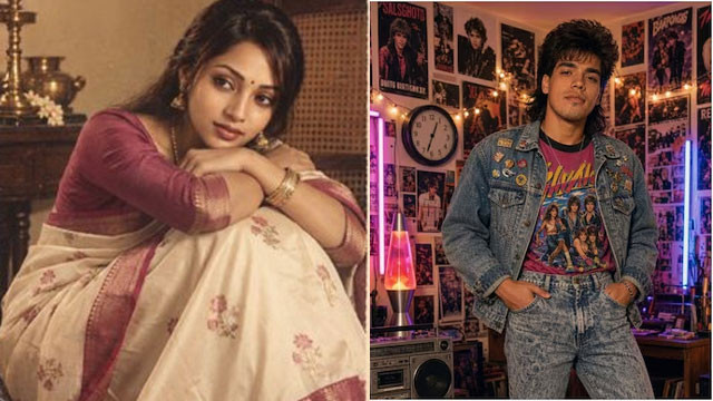 80s AI trend rocking social media with a single click