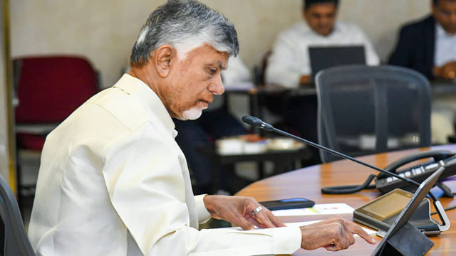 Chandrababu Naidu demands results not reviews from Andhra Pradesh officials