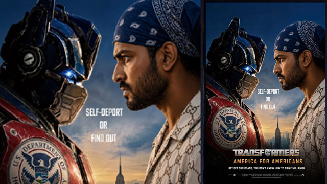 Controversy over Mr Singh poster US withdraws after severe criticism