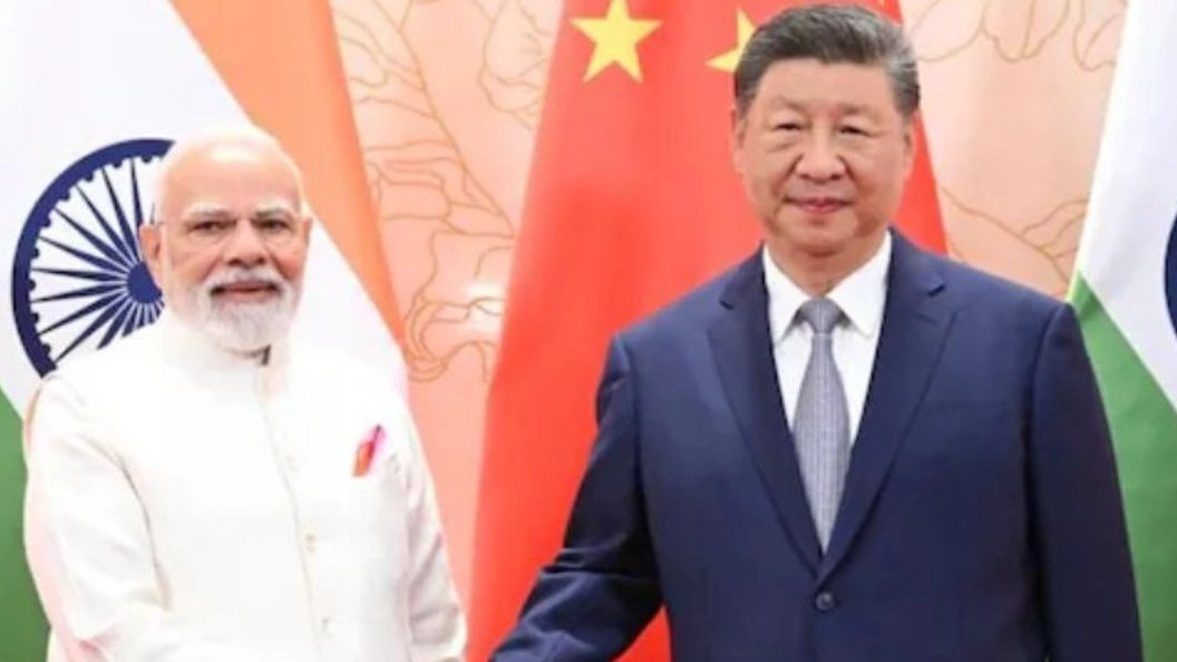 PM Modi and Xi Jinping meet during Delhi BRICS Summit