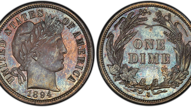1894-S Barber Dime rare 130 year old coin sold for crores in auction
