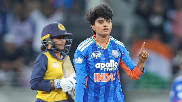 Sri Charani spin magic Team India wins Asia Cup for 8th time