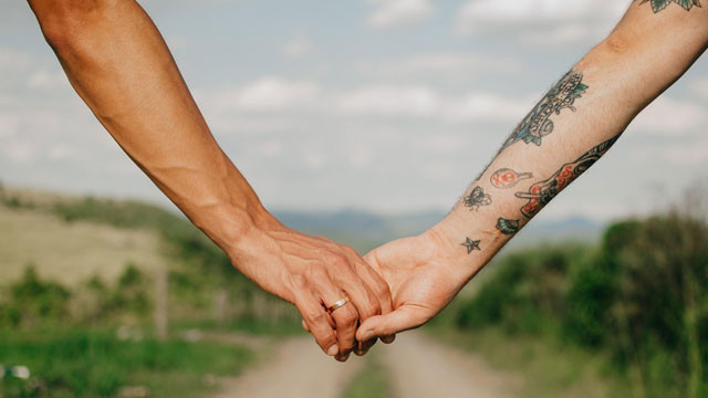 Not a movie but a real life sacred bond the story of a couple brought together by an accident