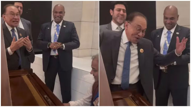Malaysian PM sings at BRICS dinner Anwar Ibrahim rocks with Hindi classic video
