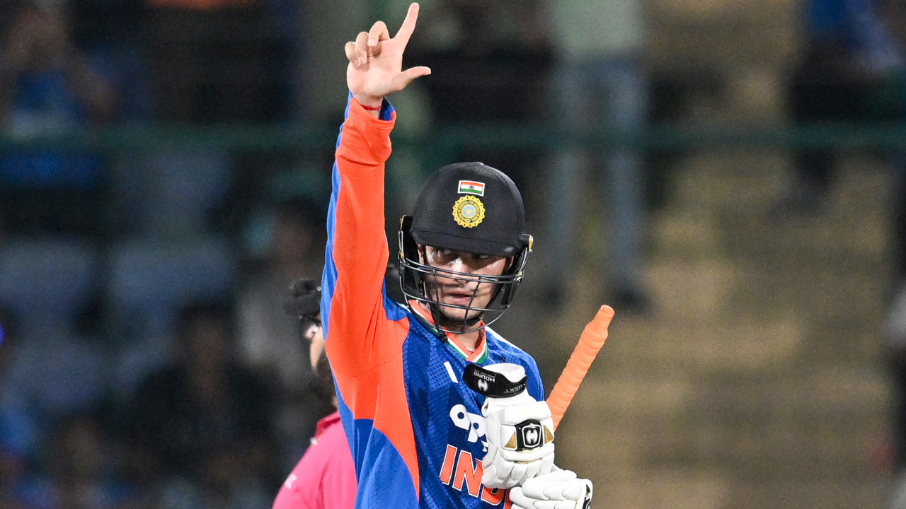 Abhishek destruction rattles Afghans India wins first T20