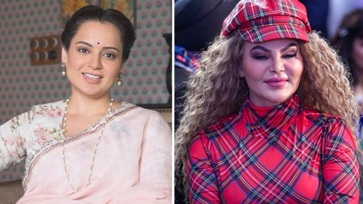 Kangana Ranaut gives a sharp counter to Rakhi Sawant