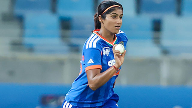 Women Asia Cup Victory Nandini Sharma wins Fielding Medal after injury comeback