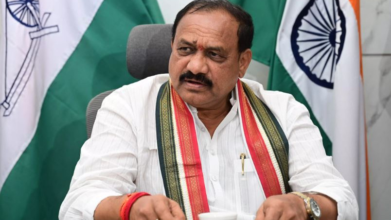 Mahesh Kumar Goud challenges BRS to make Talasani Srinivas Yadav Leader of Opposition