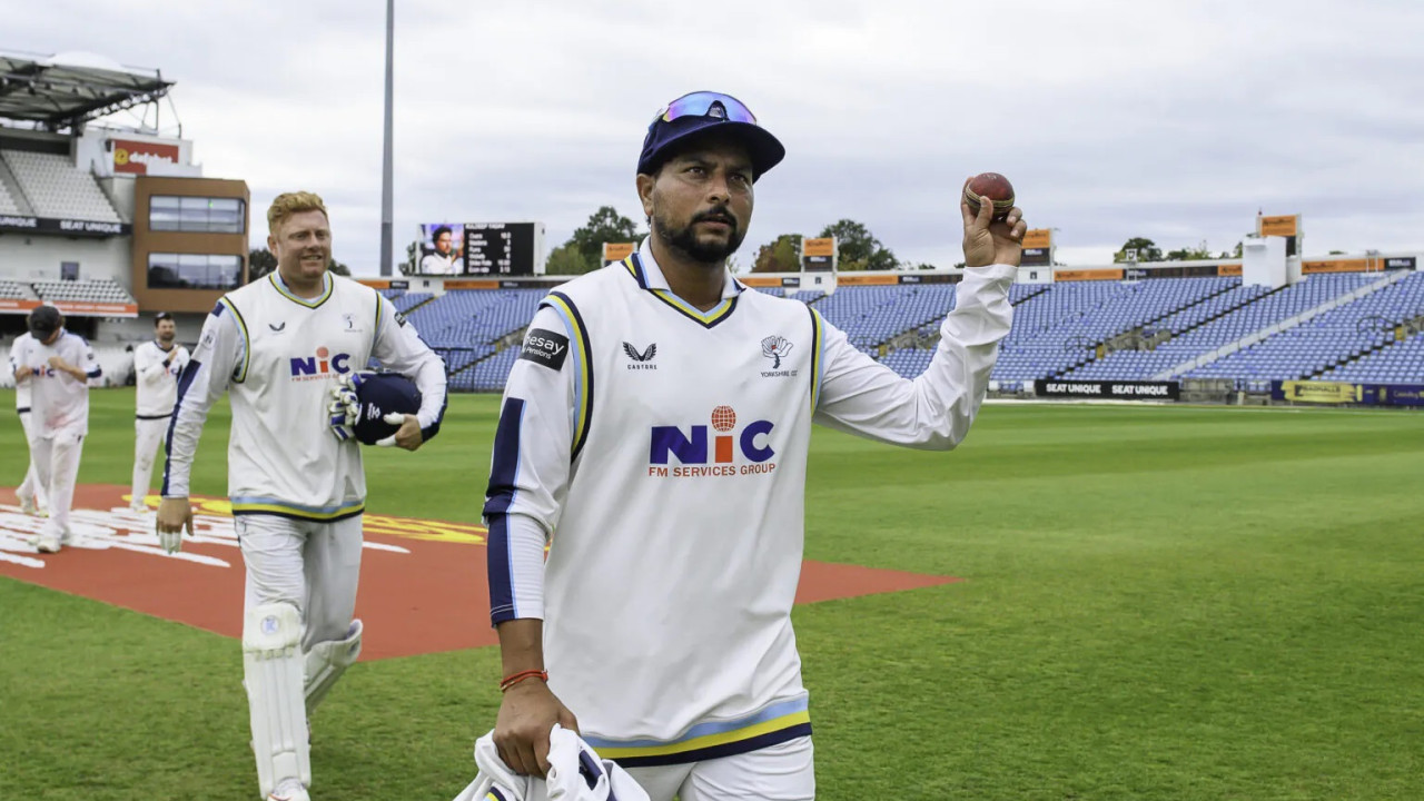 Kuldeep Yadav vows to return to County Championship after picking 10-fer for Yorkshire