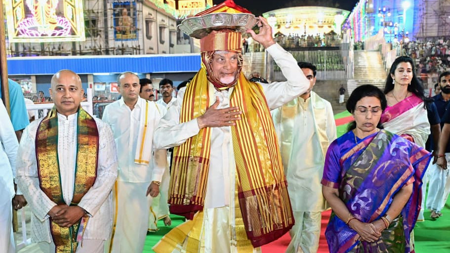 CM Chandrababu says Tirumala temple management is a model for the country