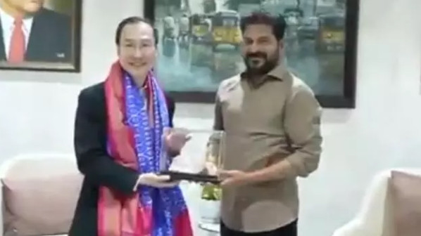 Revanth Reddy invites Singapore companies to invest in Telangana semiconductor manufacturing