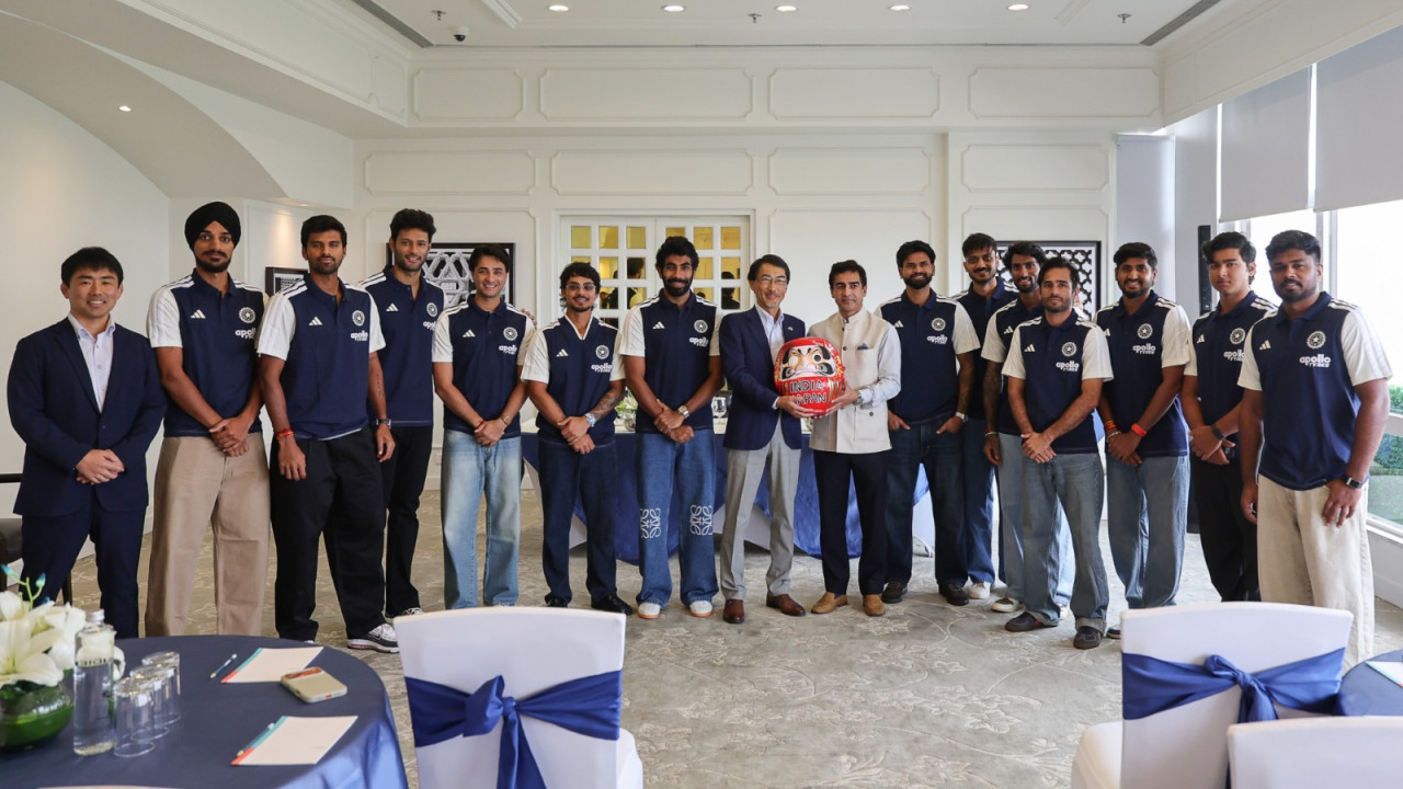 BCCI chief Manhas, Team India meet Japan ambassador ahead of historic T20I