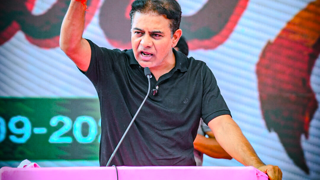 KTR reacts strongly to Revanth Reddy comments on KCR family assets