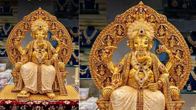 48 kg Gold and Diamonds Mystery of Lee Chi Ka Raja Ganesh Campaign Cleared