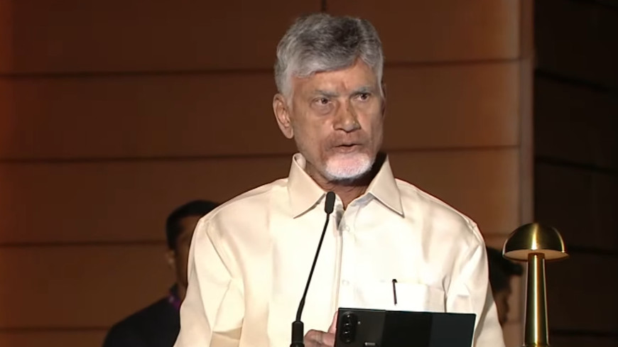 Nara Chandrababu Naidu attends Vista Spaces project opening in Bengaluru