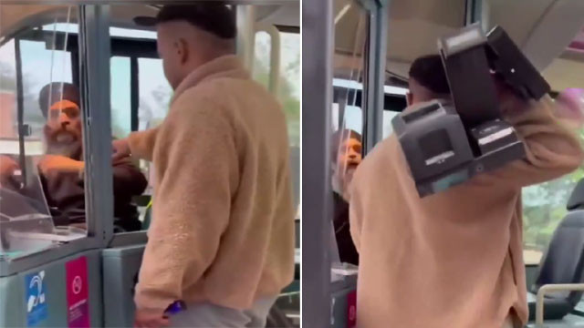 Ali Balhad attacks Sikh bus driver in UK and steals bus in Telford
