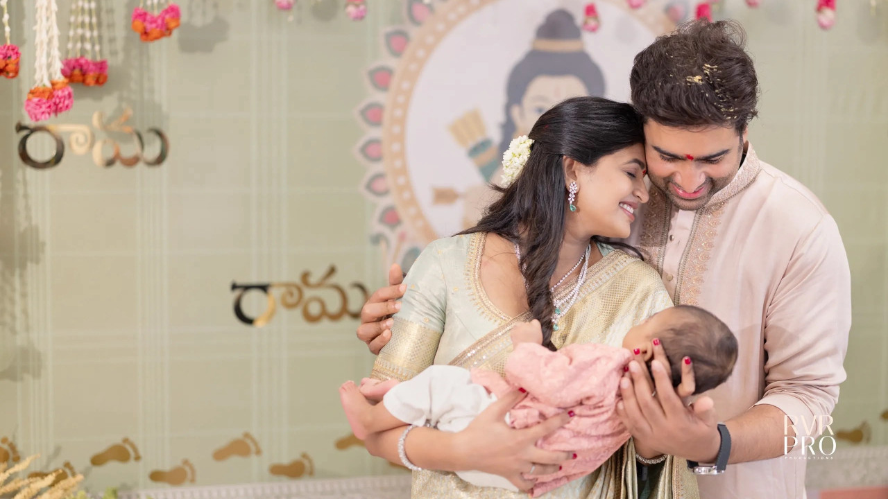 Nara Rohit announces son name as Nandan Rama Nara in emotional post