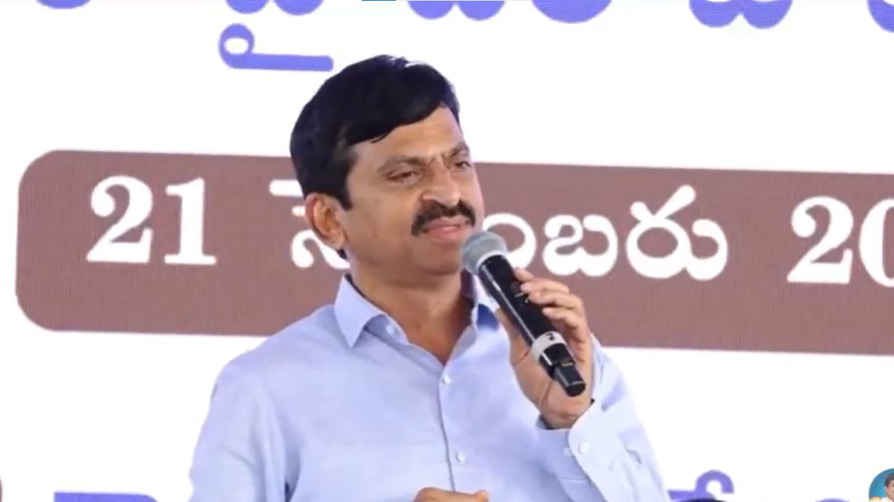Minister Ponguleti lays foundation stone for Indiramma Towers in Rayadurgam