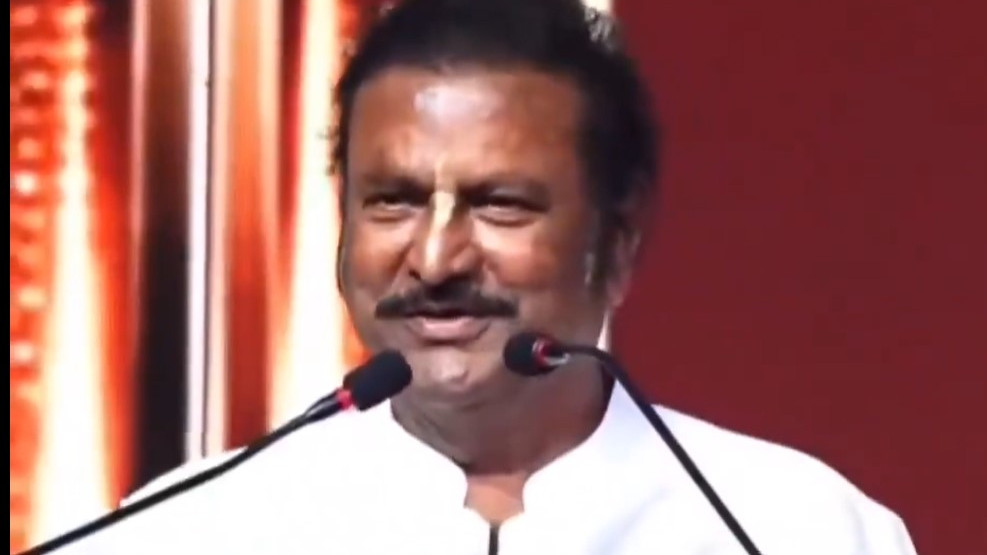 Mohan Babu says people will be afraid to come near him after watching Paradise