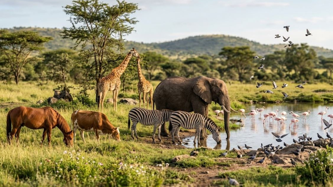 Do you know which animals can sleep while standing