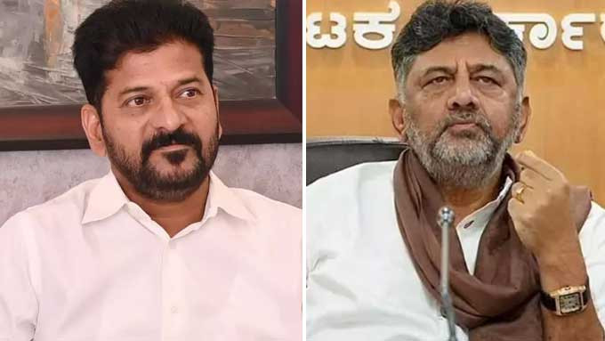 Revanth Reddy calls Karnataka CM to release water to Jurala