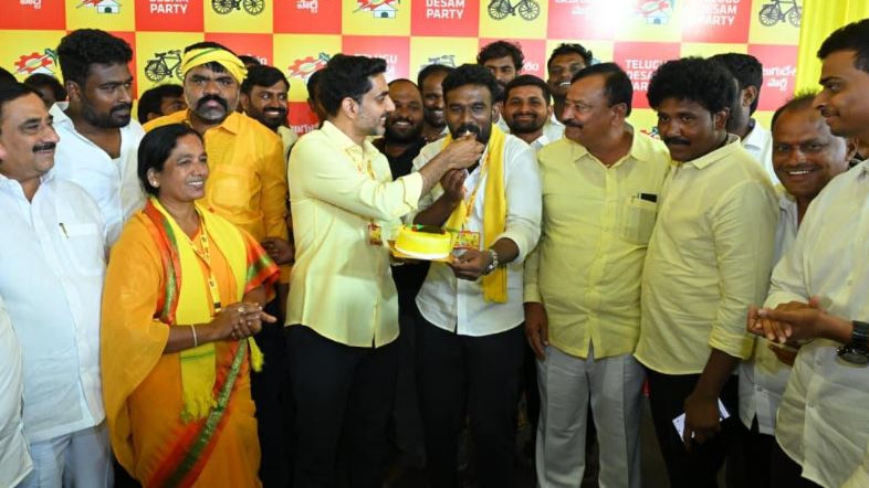 Nara Lokesh says I was the first to wish brother Sriram happy birthday
