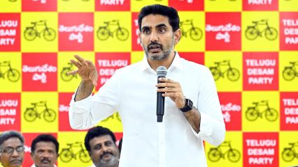Nara Lokesh sets target for TDP to win over 94 percent seats in local body elections