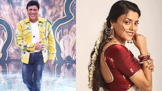 Govinda visits Lalbaugcha Raja with young actress Rani Swarnakar for prayers