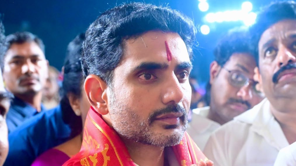 Minister Nara Lokesh attends Doondi Ganapathi celebrations in Vijayawada