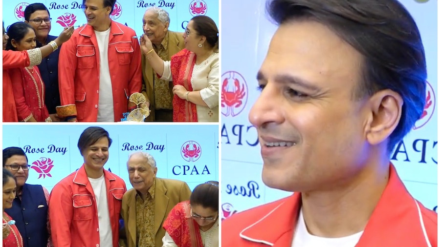 Vivek Oberoi emotional as adopted daughter beats cancer to debut as heroine