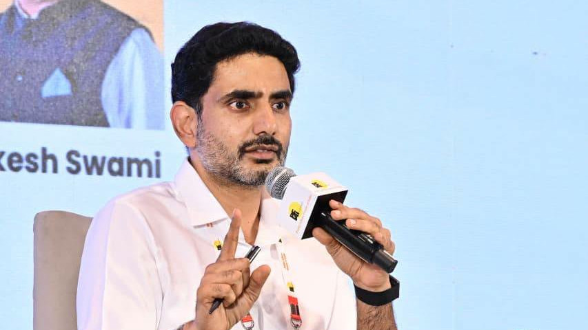 Nara Lokesh announces new AP Data Center policy with mandatory 70 percent green energy