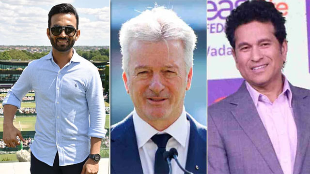 Ajinkya Rahane witty response to Steve Waugh question on Sachin Tendulkar wealth