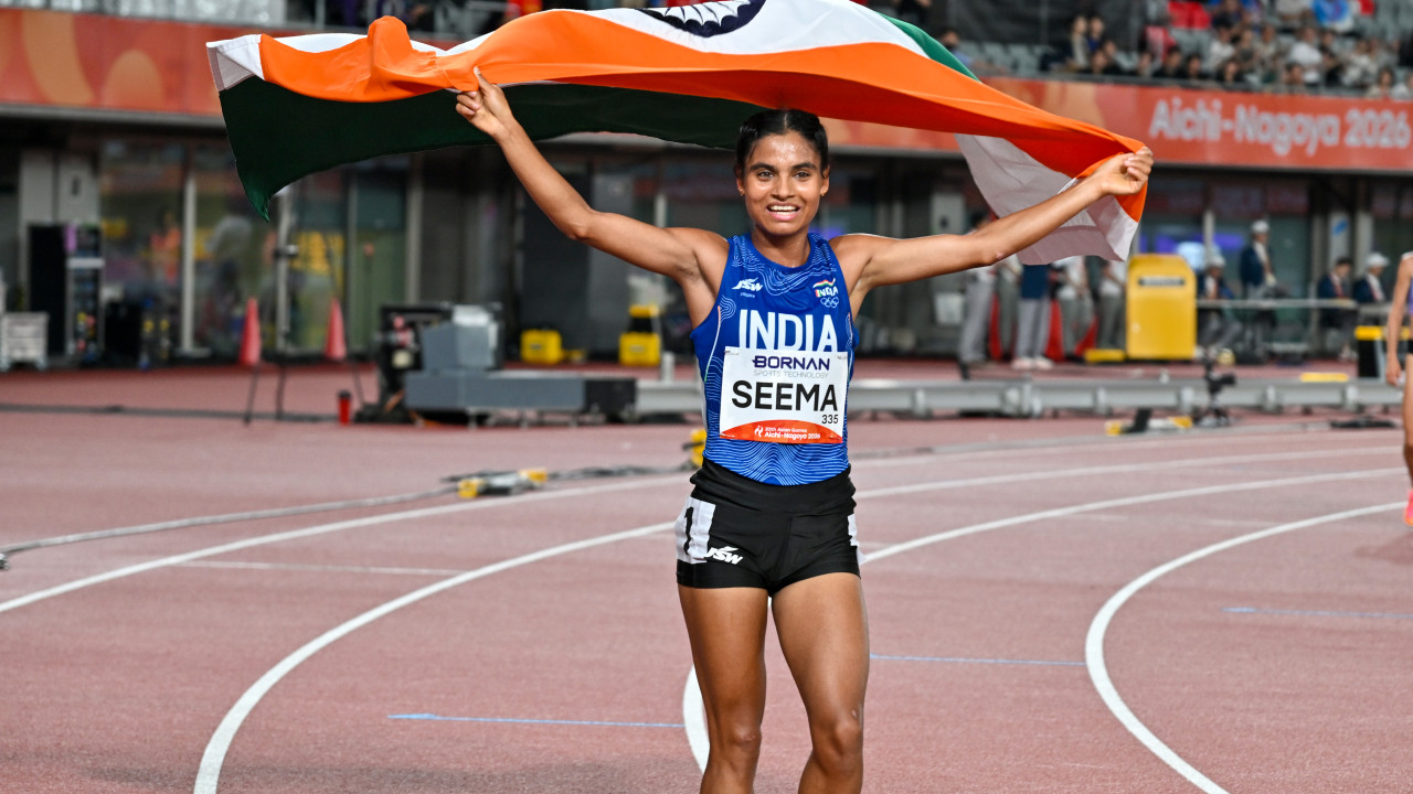 Asian Games: Seema bags 10,000m bronze, India wins silver in 4x400m mixed relay 