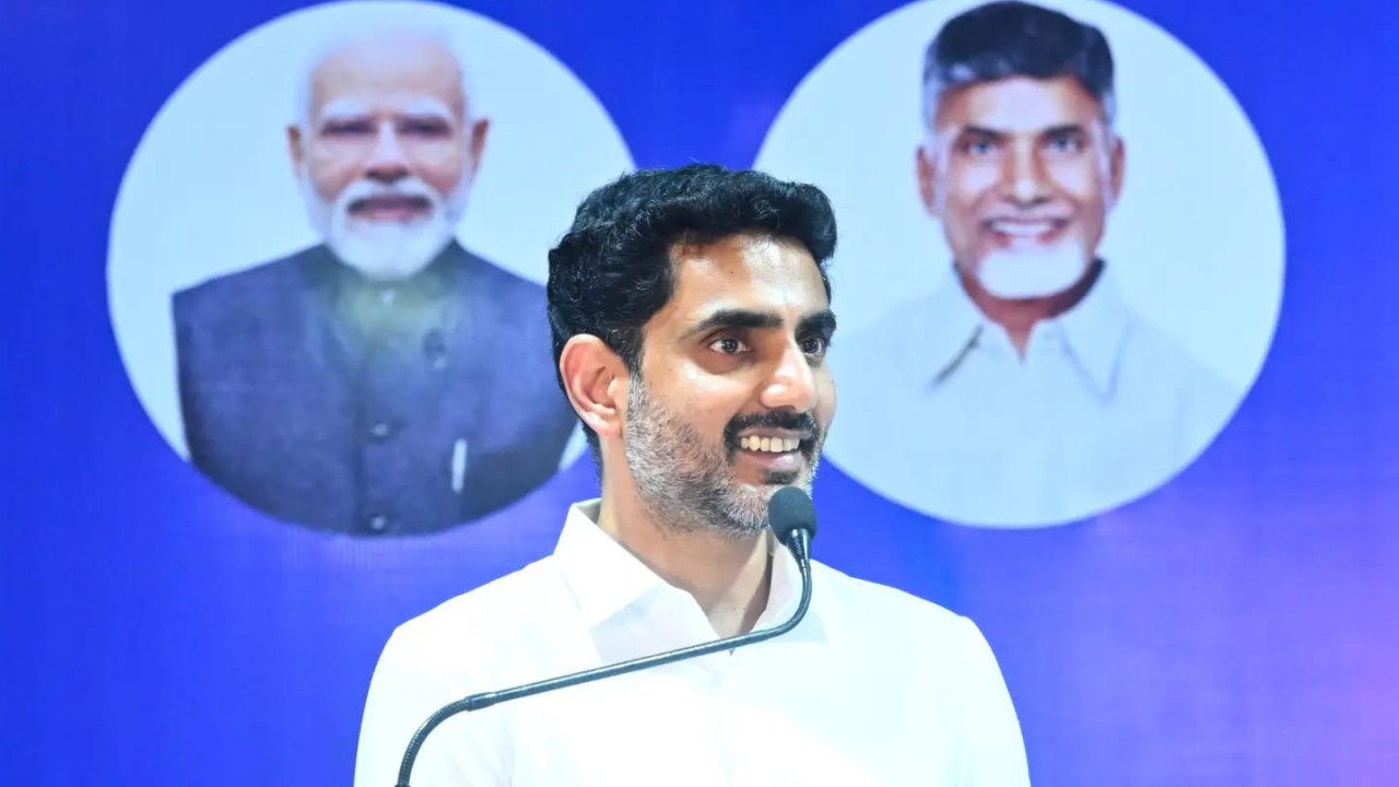 Nara Lokesh says Google in 13 months and Arcelor in 17 months is AP speed