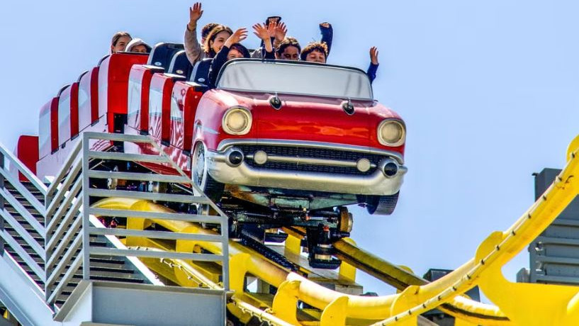 Does roller coaster ride affect the brain