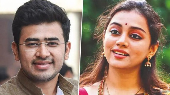 MP Tejasvi Surya wife Shivasree shares mental agony during train journey