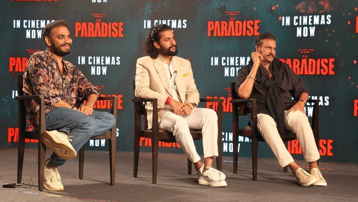 Nani says our movie talk is in reverse on The Paradise success