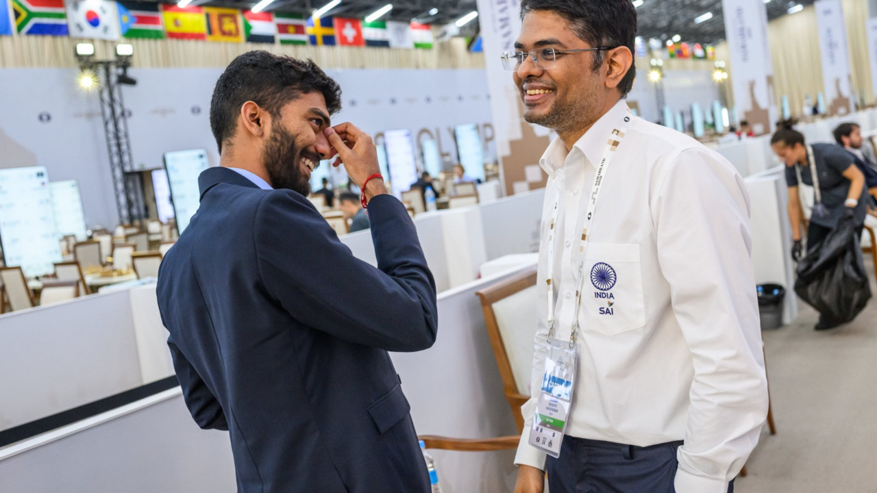 Chess Olympiad: Gukesh secures India's victory over Germany; Women's team beats Uzbekistan