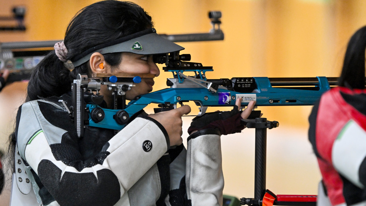 Asian Games: India wins silver in women’s 50m rifle 3P team event; Tilottama, Vidarsa reach individual final