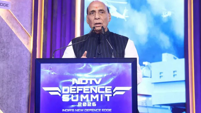 Rajnath Singh why buy from outside if we can manufacture chips to weapons in India