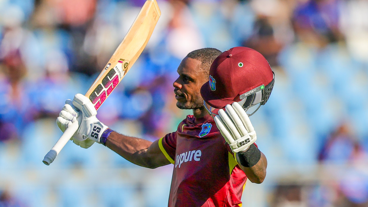 1st ODI: Greaves century, Campbell and Jangoo fifties take WI to 295/7, Kuldeep picks four-for