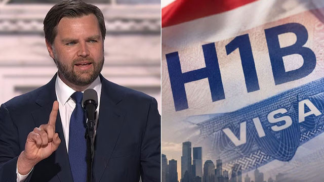 JD Vance explains reason behind new rules and heavy fees on H1B visas