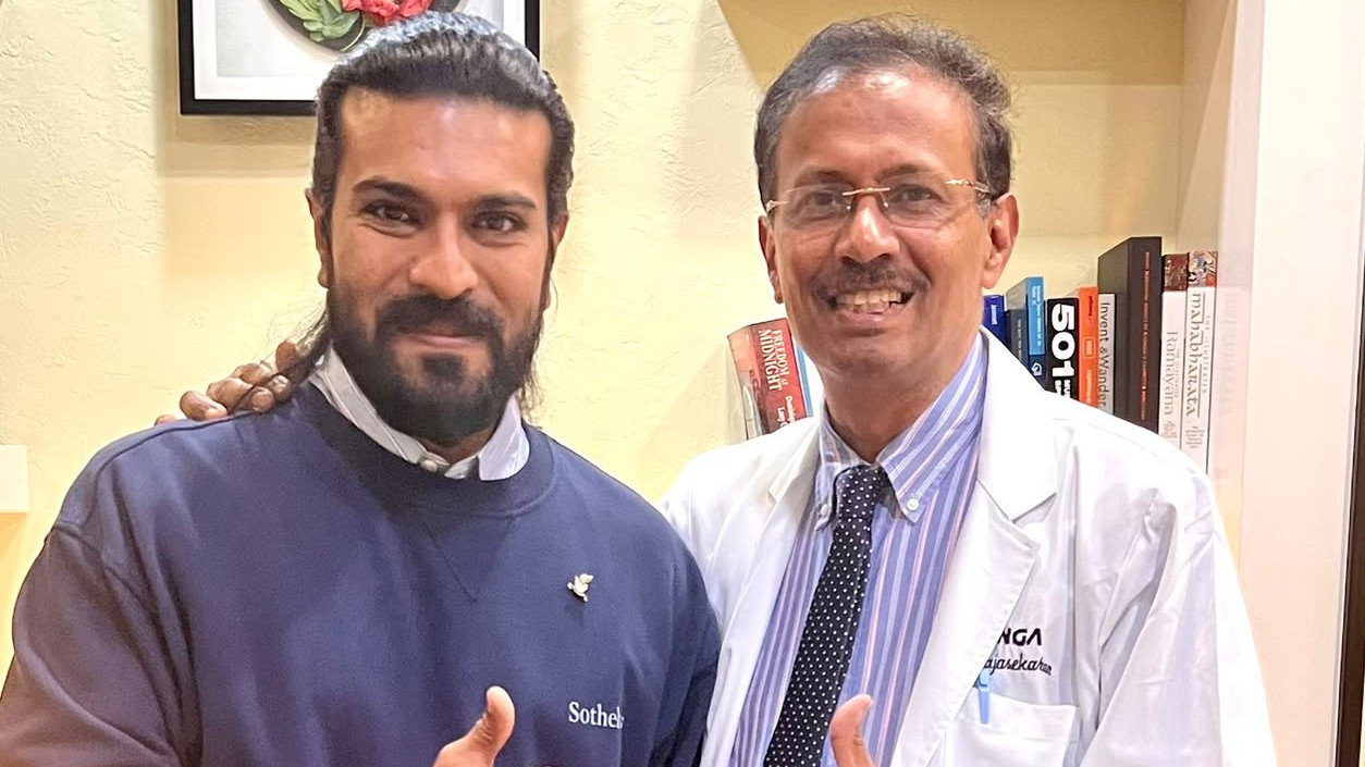Ram Charan thanks Ganga Hospital and praises doctors services