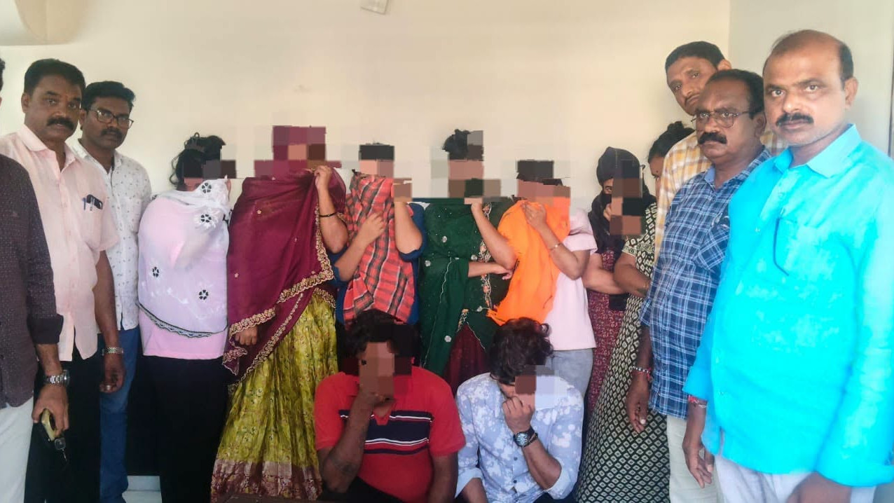 Guntur prostitution racket exposed 10 people in police custody