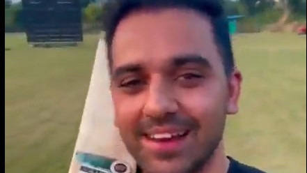 Deepak Chahar funny video on stolen bats asking if he should tell Modi or Yogi