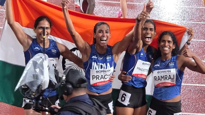 Asian Games: Vithya anchors India to 4x400m gold as women’s relay team end track gold wait