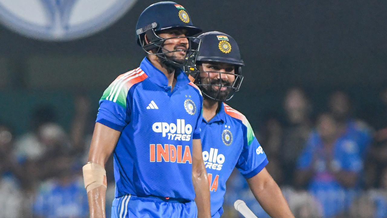 Team India batters on fire Rohit and Gill score centuries