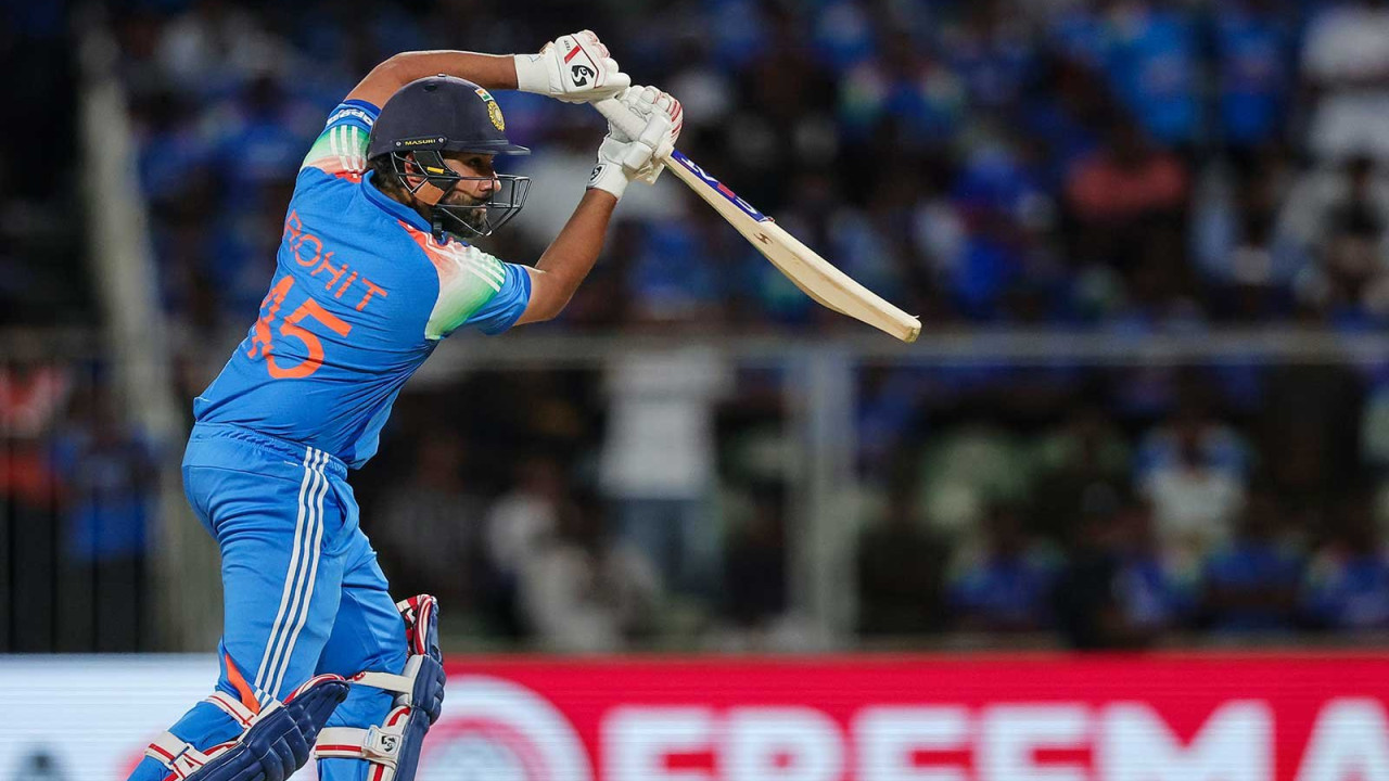 Rohit Sharma achieves rare feat in ODIs joins 12000 runs club