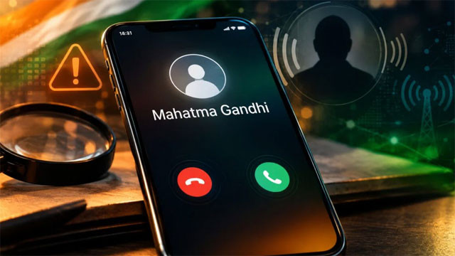 Mahatma Gandhi name phone calls a new type of cyber fraud
