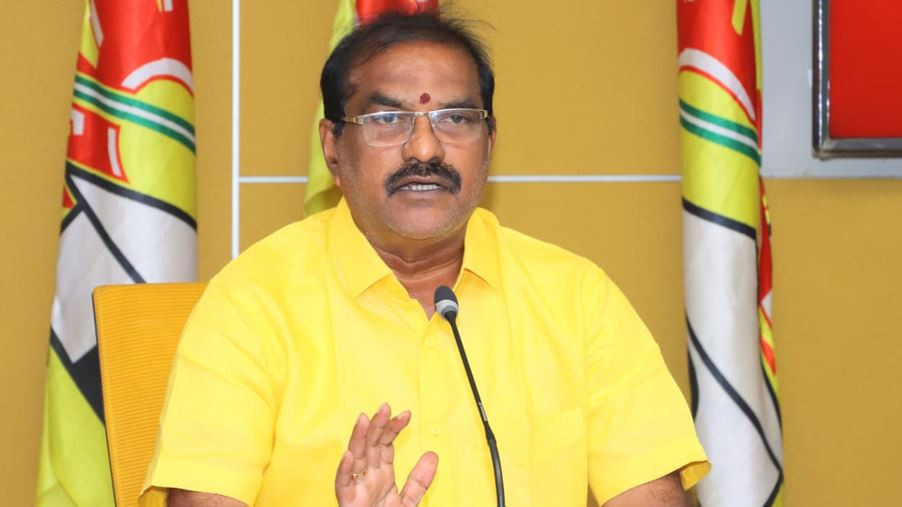 Nephew benefited from Uncle murder Minister Nimmala questions YS Jagan Mohan Reddy silence